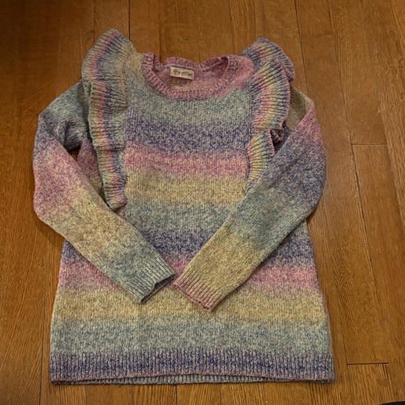 Tucker + Tate Multicolor Ruffle Sweater - Picture 2 of 5